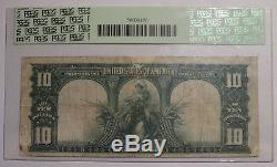 Series 1901 $10 Bison Legal Tender Note Nice PCGS Apparent Fine 15 repaired
