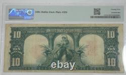 Series 1901 Large $10 Legal Tender US Bison Note PMG 25 VERY FINE Fr#121m