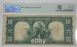 Series 1901 Large $10 Legal Tender US Bison Note PMG 25 VERY FINE Fr#121m Series 1901 Large $10 Legal Tender US Bison Note PMG 25 VERY FINE Fr#121m