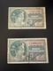 Set of 2 US Military Payment Certificates Series 692 one Dollar Buffalo/Bison