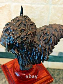 Sharles Bison Buffalo Bronze Sculpture #2 Loveland Colorado