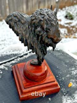 Sharles Bison Buffalo Bronze Sculpture #2 Loveland Colorado