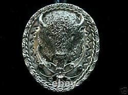 Sterling Silver (. 925) American Bison (Buffalo) Bolo Tie -Kenny Ray McNeilley, Jr