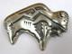 T Singer Carolyn Pollack Relios Sterling Silver Buffalo Bison Pin Pendant