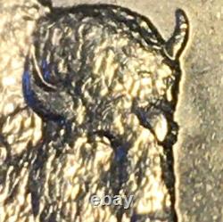 THREE HORN BISON RAREST? ONLY ONE EXISTS 2005 P Kansas Quarter Error Die Break