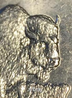 THREE HORN BISON RAREST? ONLY ONE EXISTS 2005 P Kansas Quarter Error Die Break