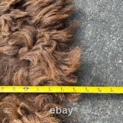 Tanned Woods Bison Buffalo Robe Blanket Leather Soft