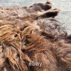 Tanned Woods Bison Buffalo Robe Blanket Leather Soft