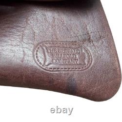 The American Billfold Co Brown Bison Leather Crossbody Bag Buffalo Nickel USA