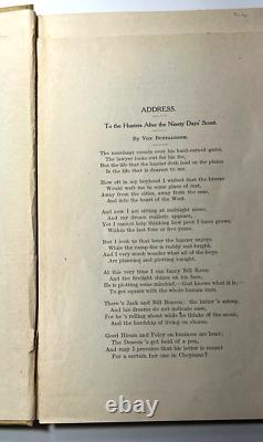 The Border And The Buffalo by John R Cook 1907 1st/1st Hardcover + Pamphlet