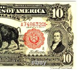 Tim Prusmack Art Note $10'bison' Pcgs 69 Superb Gem New- Stunning Art Wow