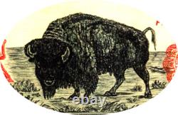 Tim Prusmack Art Note $10'bison' Pcgs 69 Superb Gem New- Stunning Art Wow