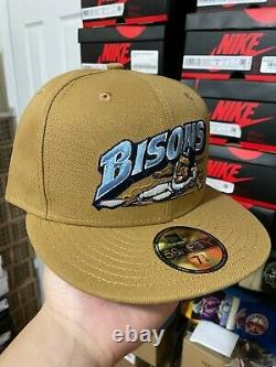 Topperz Store Wheat Glacier Buffalo Bisons 7 3/8 Blue Icy Prime Edition Hatclub