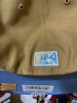 Topperz Store Wheat Glacier Buffalo Bisons 7 3/8 Blue Icy Prime Edition Hatclub