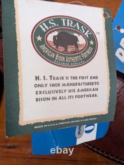 Trask USA The American Bison Boot 6 Inch Mens 11 D Brown