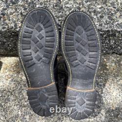 Truman Boot Co. Black Shrunken Bison, 20 Last Moc, Size 11