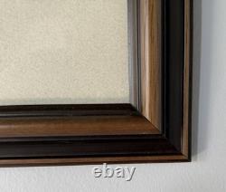 Two Sentinels, North Dakota Artist, Burt Calkins, 1989, Signed, & Framed