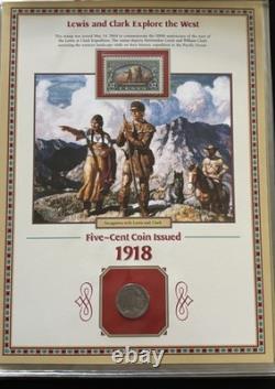 U. S. Buffalo Nickels Collector Panels 1913-1938