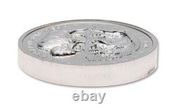 UHR Proof 2oz Incuse Bison Reflections 2024 Mesa Grande Sov Nation Pouch & COA