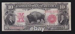 US 1901 $10 Bison Legal Tender Speelman/White FR 122 VF (116)