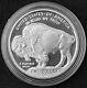 US American Buffalo Proof Silver Dollar $1 Coin 2001-P Mint COA (bison)