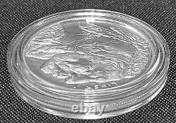 US American Buffalo Proof Silver Dollar $1 Coin 2001-P Mint COA (bison)