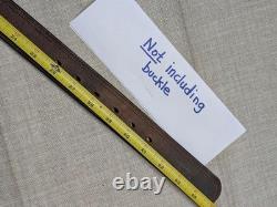 USA made HANKS BELTS montana 38 bison belt 100 YEAR black WESTERN cowboy brown