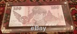 Ultra-Rare Street Fighter The Movie Bison Dollar Raul Julia, M. Bison Authentic