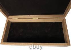 Unique 1901 10 Dollar U S Note Bison Buffalo Bill Metal Engraved Note Wood Box