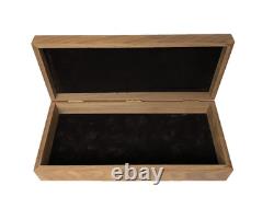 Unique 1901 10 Dollar U S Note Bison Buffalo Bill Metal Engraved Note Wood Box