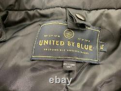 United By Blue Ultimate American Jacket Black Parka Coat Mens XL Made in USA