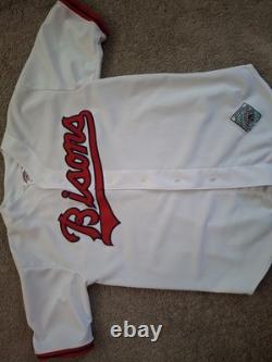 VINTAGE BUFFALO BISONS AUTHENTIC ON FIELD BASEBALL JERSEY, USA Men's Large