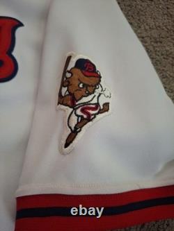 VINTAGE BUFFALO BISONS AUTHENTIC ON FIELD BASEBALL JERSEY, USA Men's Large