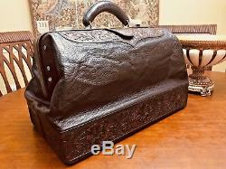 VOGT American Bison Heavy Duty Doctor Bag / Briefcase / Weekender US Made