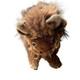 VTG Antique Buffalo Bison Plush Stuffed Animal Realistic Genuine Fur 9 Rare