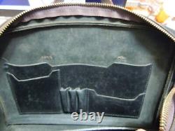 VTG Auth Coronado Bison Leather Concealed Carry Briefcase Made In USA