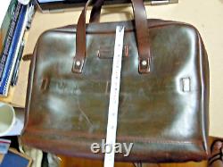 VTG Auth Coronado Bison Leather Concealed Carry Briefcase Made In USA