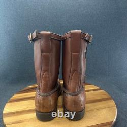 VTG Gokey The Bison Sauvage Mens Snake Proof Hunting Leather Boots Sz 9.5E