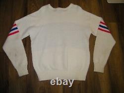 Vintage 1984 Buffalo Bisons Cliff Engle Sweater Adult Medium (44) Great Shape