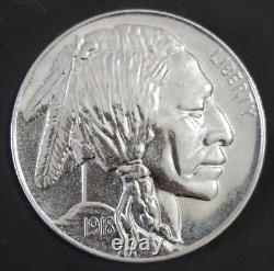 Vintage 5 cents Coin USA Bison & Native American 1918 Oversized Buffalo Nickel