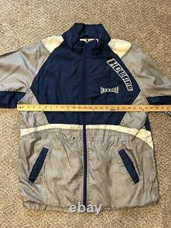 Vintage 90s Howard Bison HBCU University Windbreaker Jacket sz L