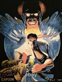 Vintage 90s Street Fighter 2 Shirt Size XL Capcom Ryu Bison