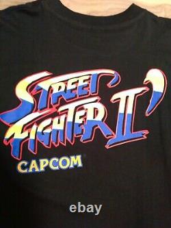 Vintage 90s Street Fighter 2 Shirt Size XL Capcom Ryu Bison