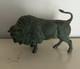 Vintage American Bison Bronze Statue. Detailed. Ordinary Oxidation. 7 L x 4 H
