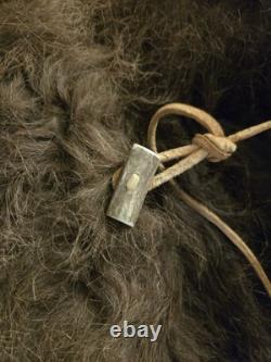 Vintage Authentic Buffalo Bison Fur Coat Mountain Man Display Sz L/ XL