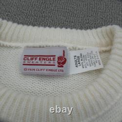 Vintage Buffalo Bisons 1984 Sweater Adult Large MiLB CLIFF ENGLE Knit Pullover