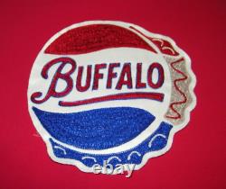 Vintage Buffalo Bisons Hockey Ahl Real Jersey Crest, Chain Stitched Embroidered