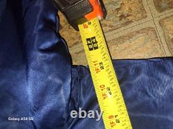 Vintage Buffalo Bisons Jacket Mens Blue 1980s MLB Baseball USA See Measurements