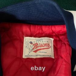 Vintage Buffalo Bisons Jacket Mens Size XL Made in USA