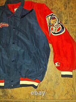 Vintage Buffalo Bisons Starter Jacket XL Made In The USA (see Measurements)